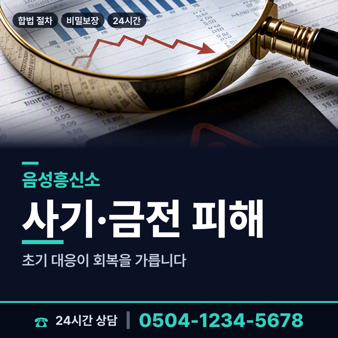 음성 감곡면 채무자소재파악 상담 안내